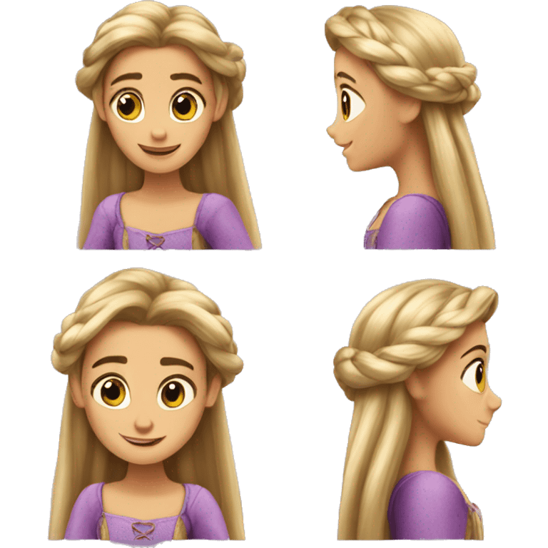 rapunzel emoji