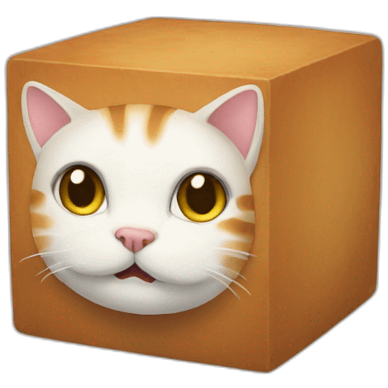 cat cube emoji