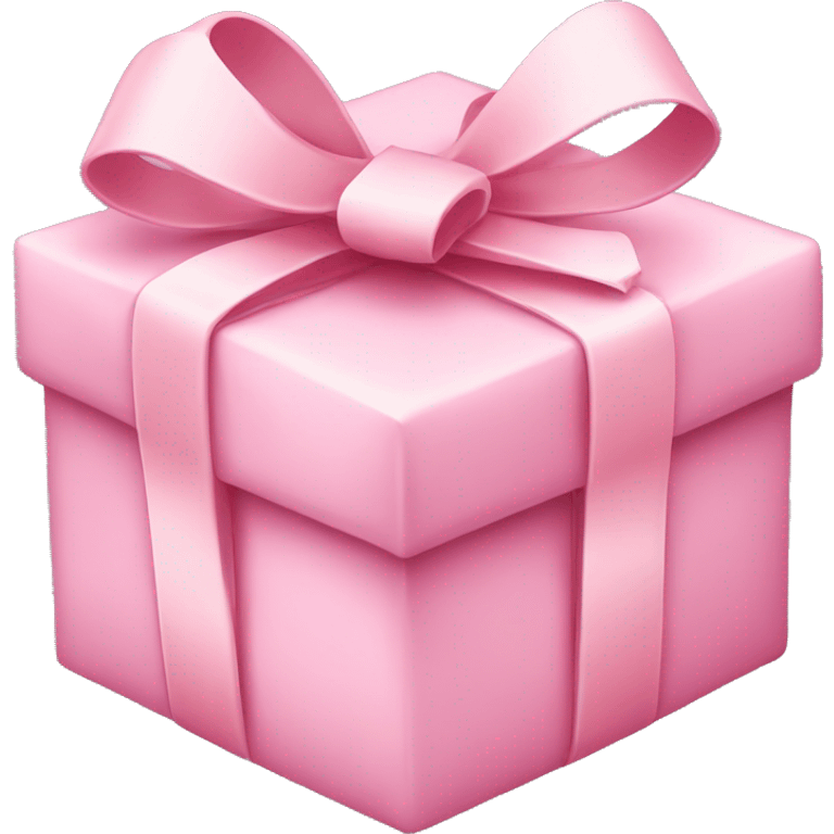 Light pink present emoji