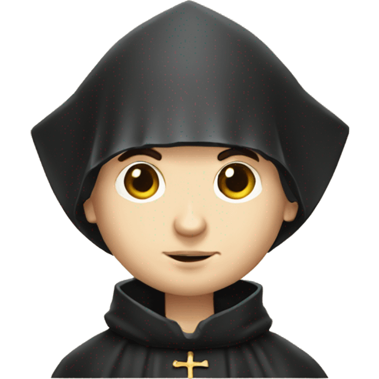 Saint Thomas Aquinas monk emoji