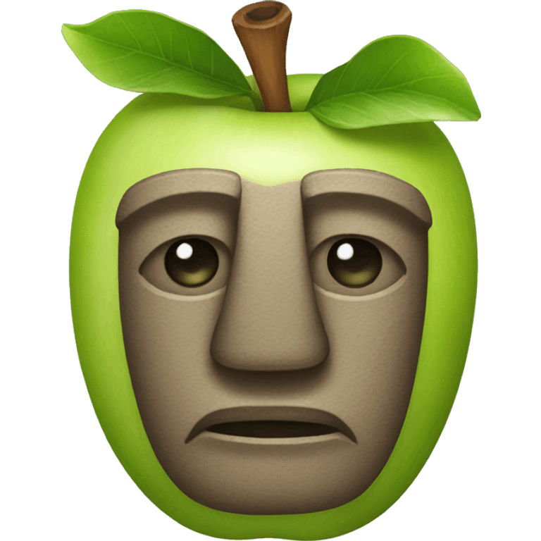 easter island apple emoji emoji