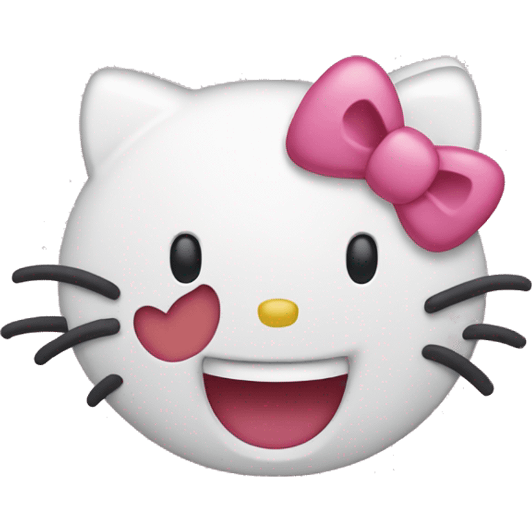 hello kitty laughing emoji emoji