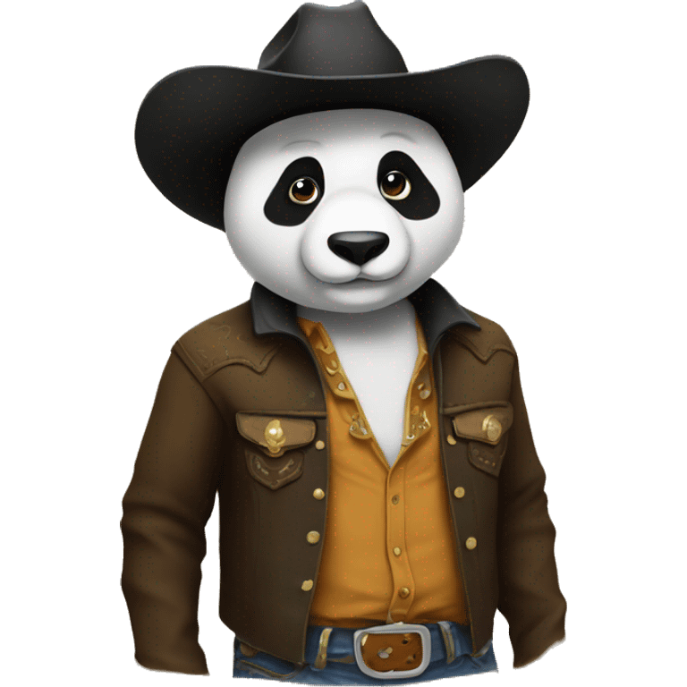 Cowboy Panda emoji