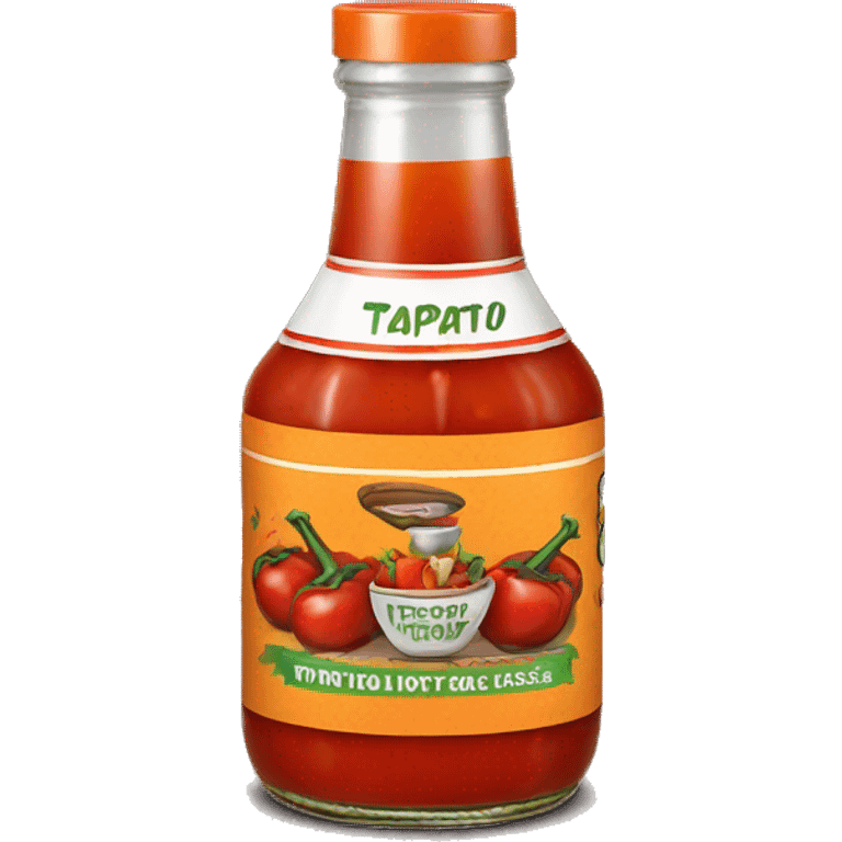 Tapatío hot sauce  emoji