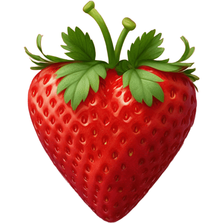 strawberry love heart emoji