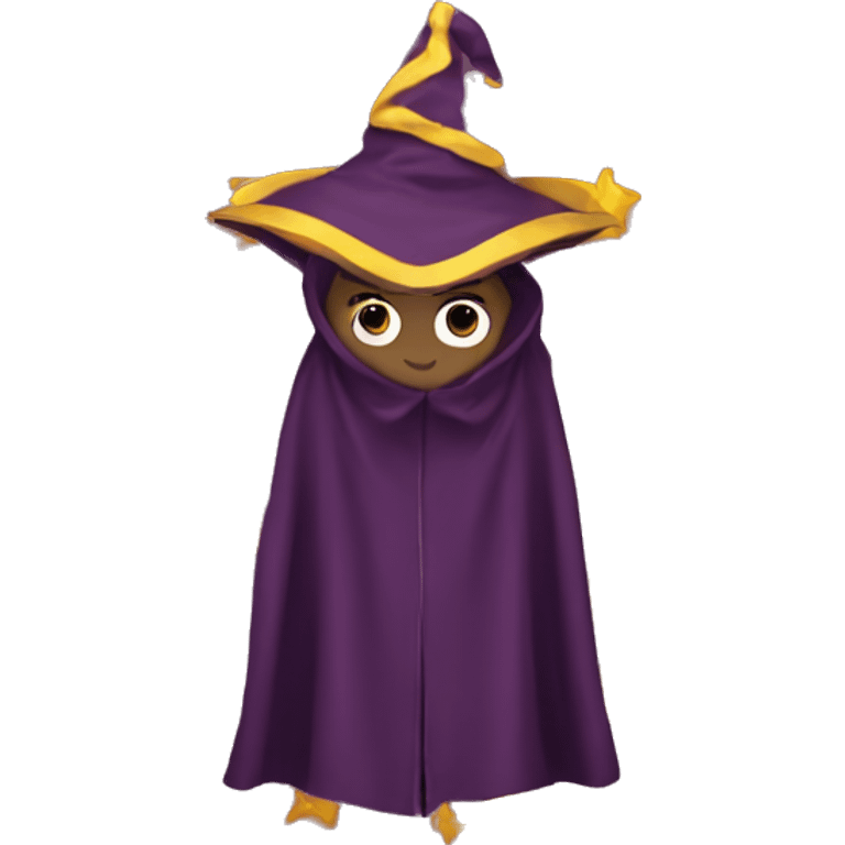 Wizard’s cloak emoji