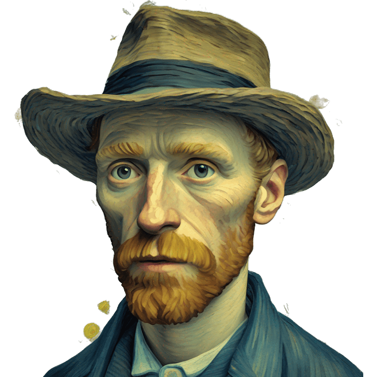 Van Gogh's Self-Portrait emoji