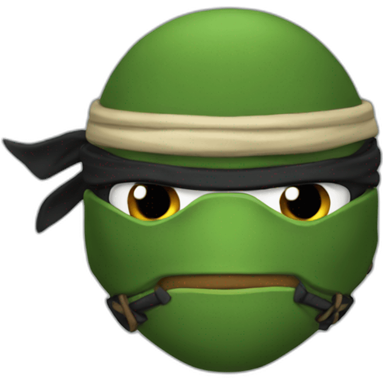 Tortuga ninja emoji