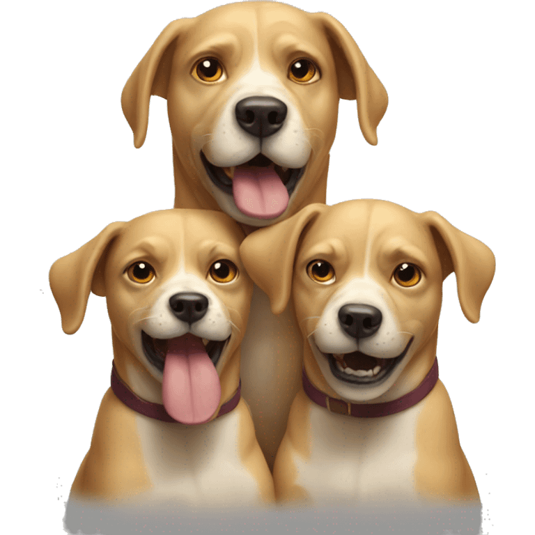 three headed dog emoji