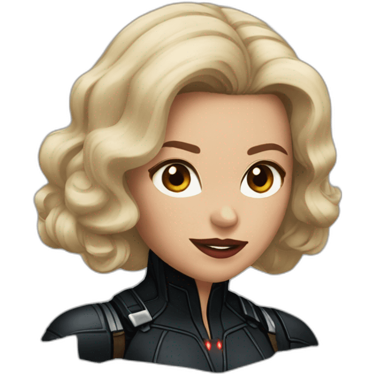 Marvel black widow emoji