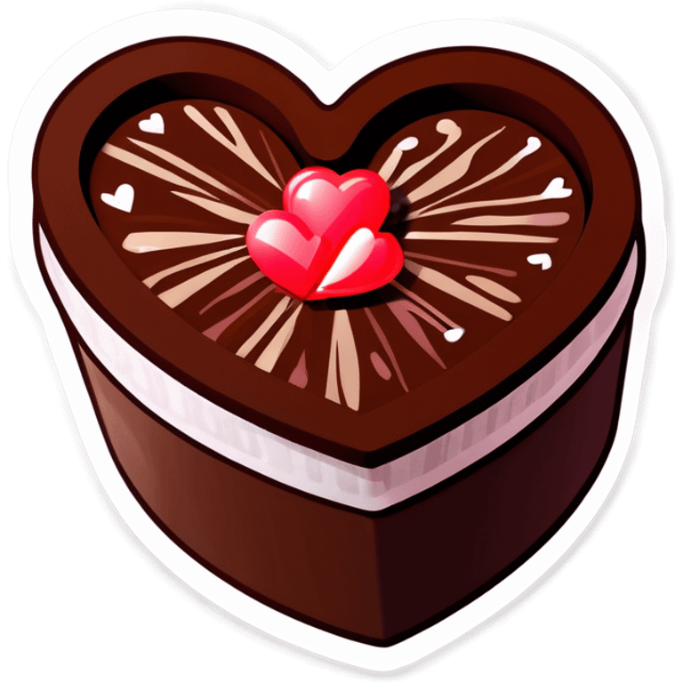 chocolate heart box emoji