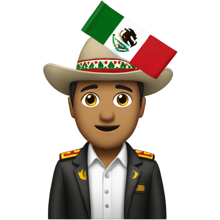 mexikaner mit schweizer flagge emoji