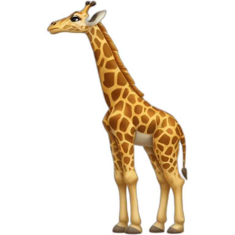 Girafe tortue emoji