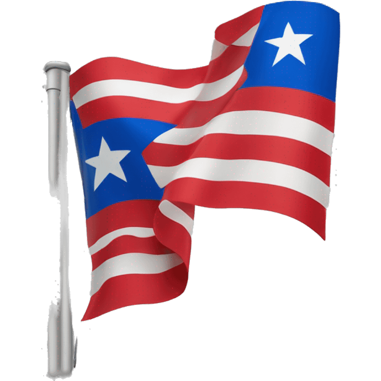 puerto rican independence party flag emoji