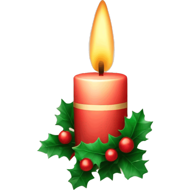 Christmas Candle  emoji