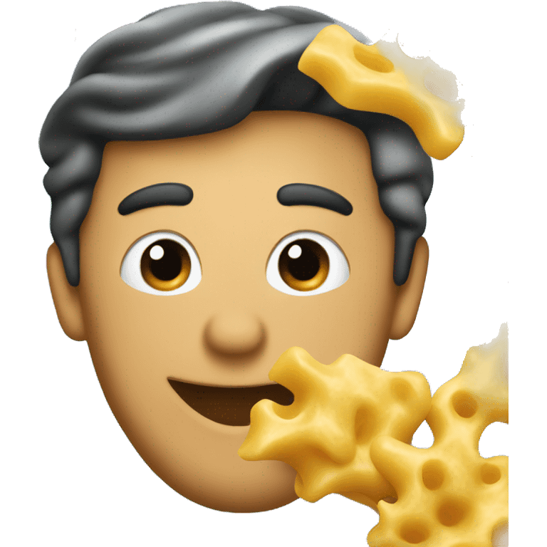 Mac and cheese emoji