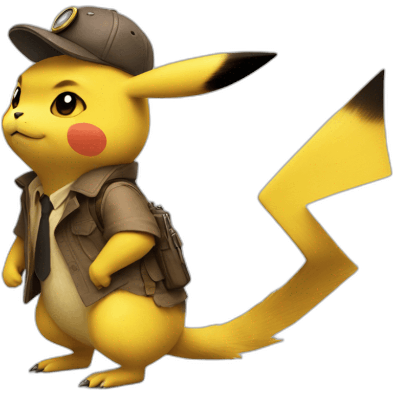 Detective Pikachu emoji