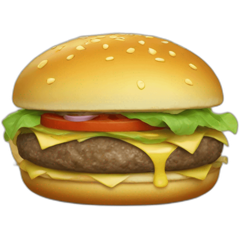 Grogu mange hamburger emoji