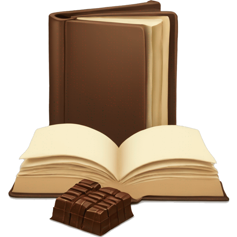 book with chocolates emoji