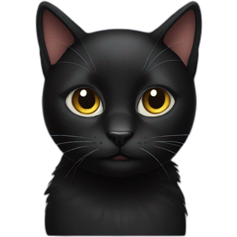 Black cat emoji