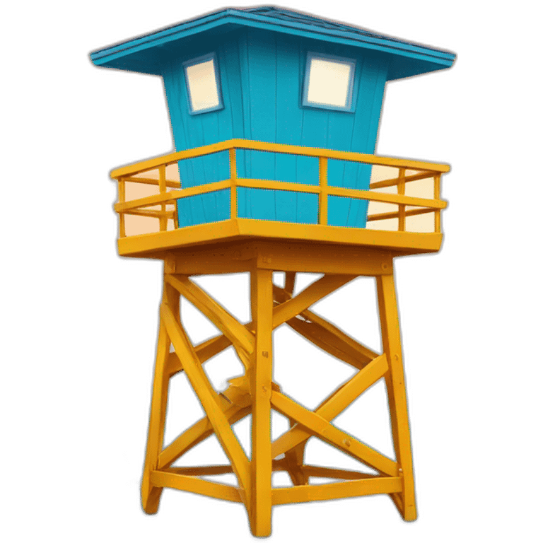 lifeguard tower emoji