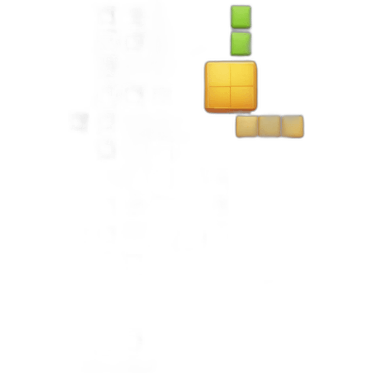 one tetris piece emoji