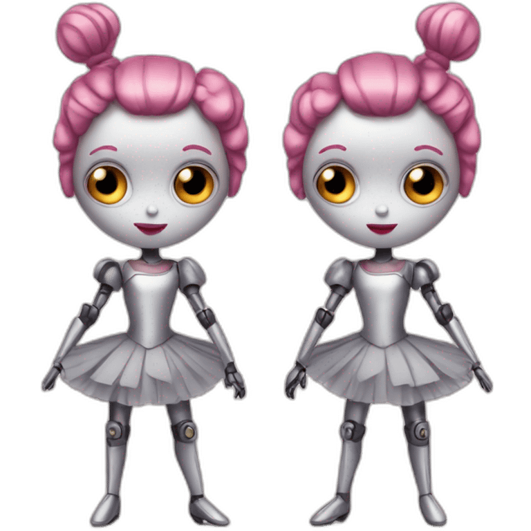 twins ballerinas robots atomic heart emoji