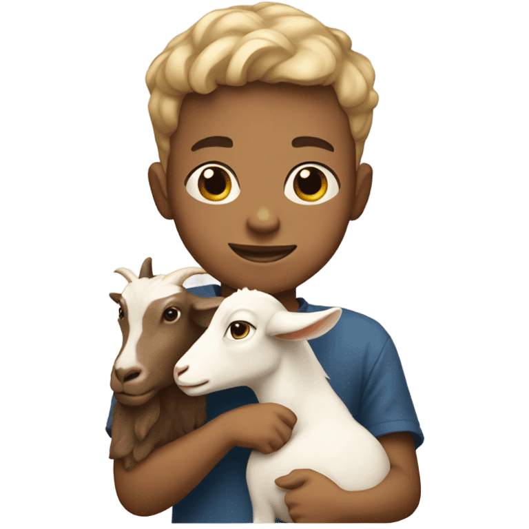 lightskin boy wit goat emoji