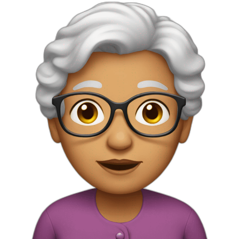 grandma emoji