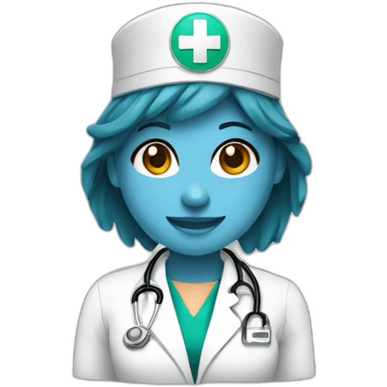 medical nurse emoji