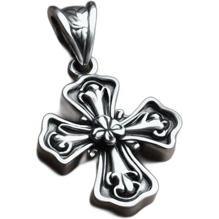 chrome hearts cross emoji