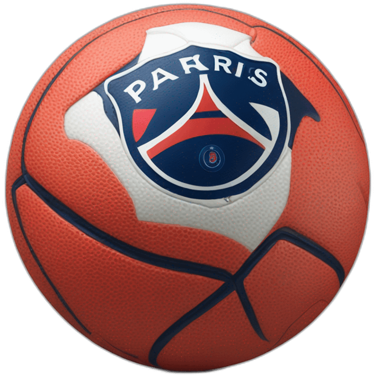 A paris-st-germain football ball crying emoji