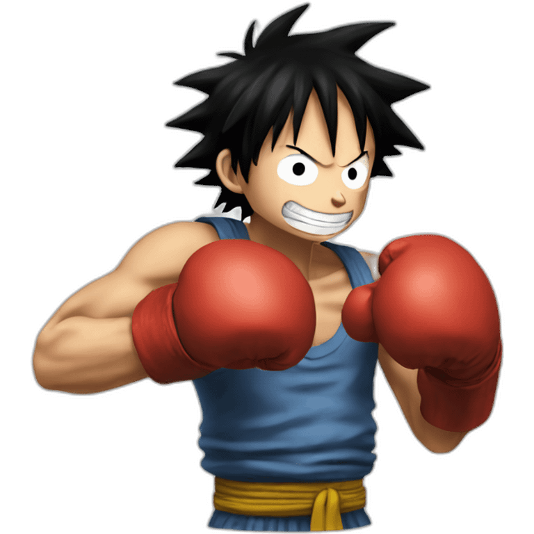 luffy punching sellsy emoji