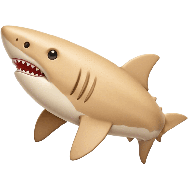 peanut shark emoji