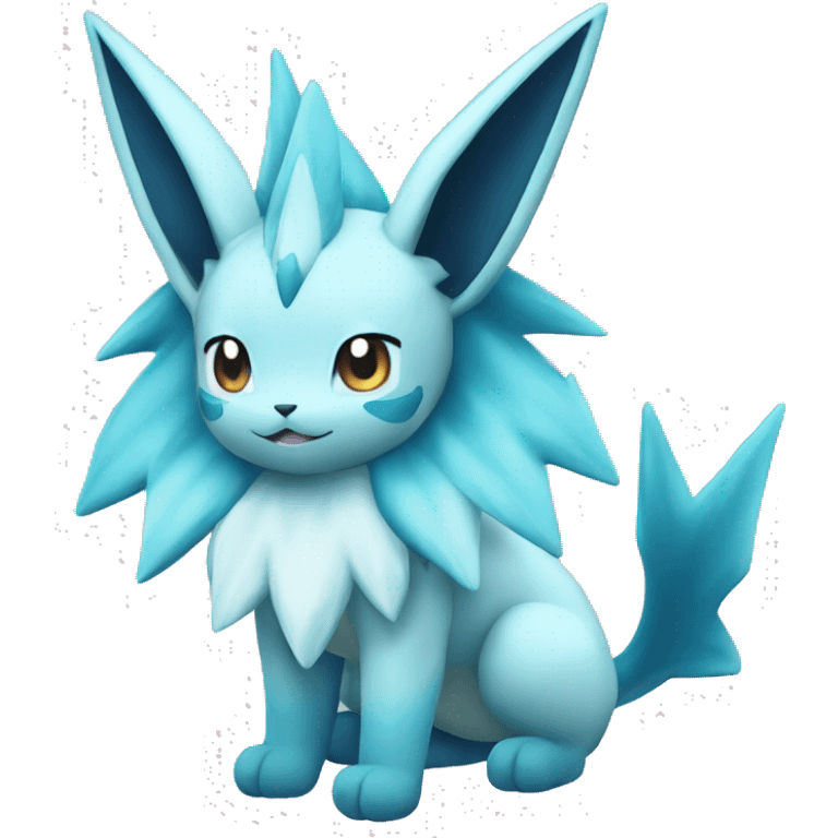 Glaceon Vaporeon Pokémon emoji