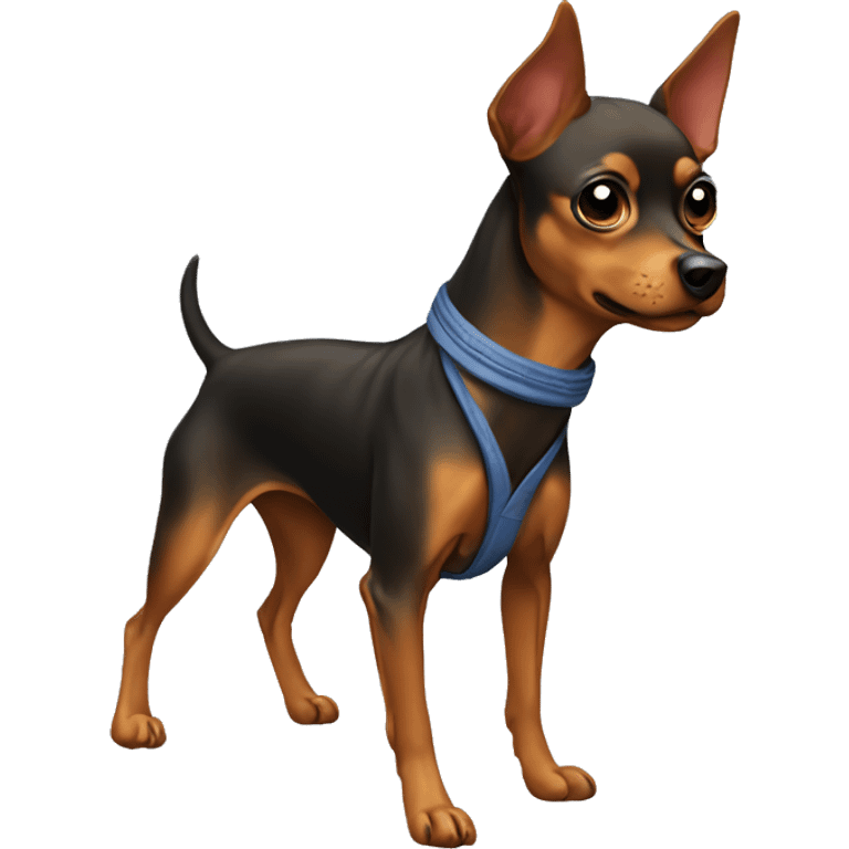 mini pinscher karate emoji