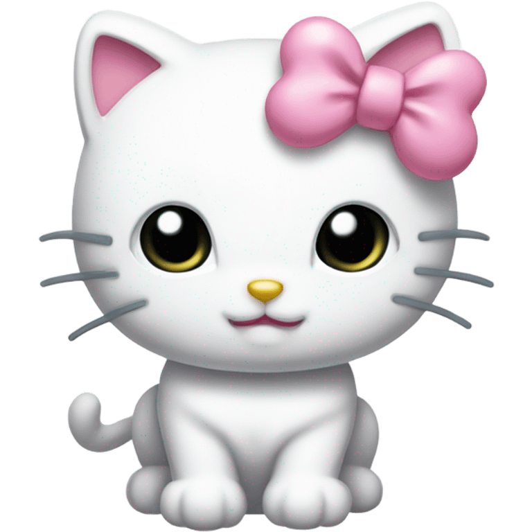 Hello kitty pink  emoji