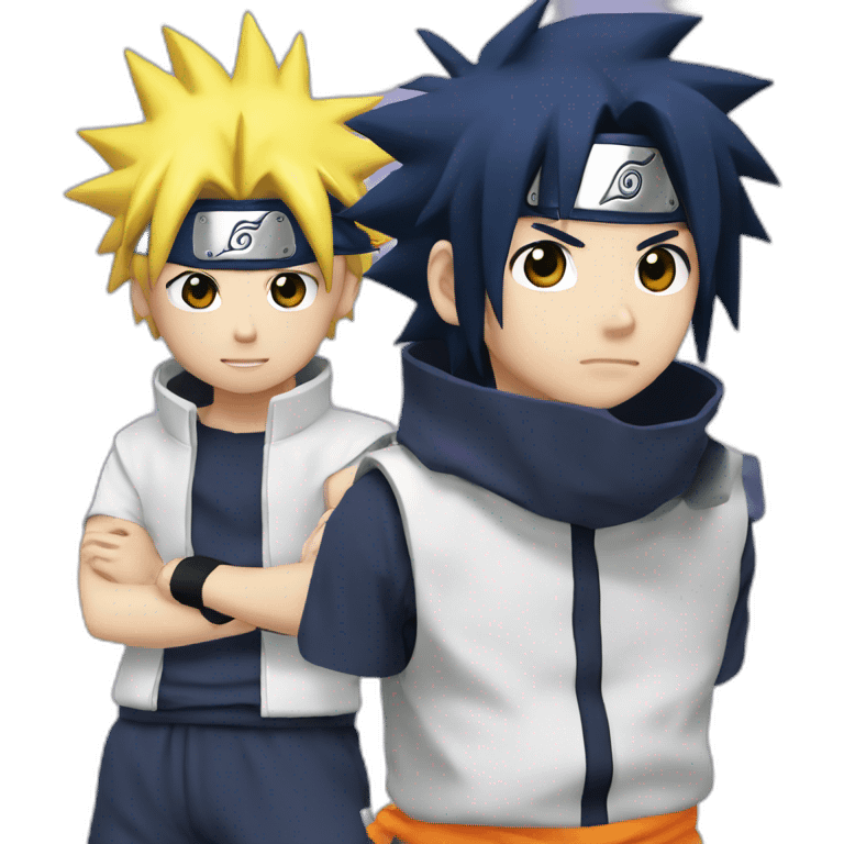 Sasuke et naruto emoji