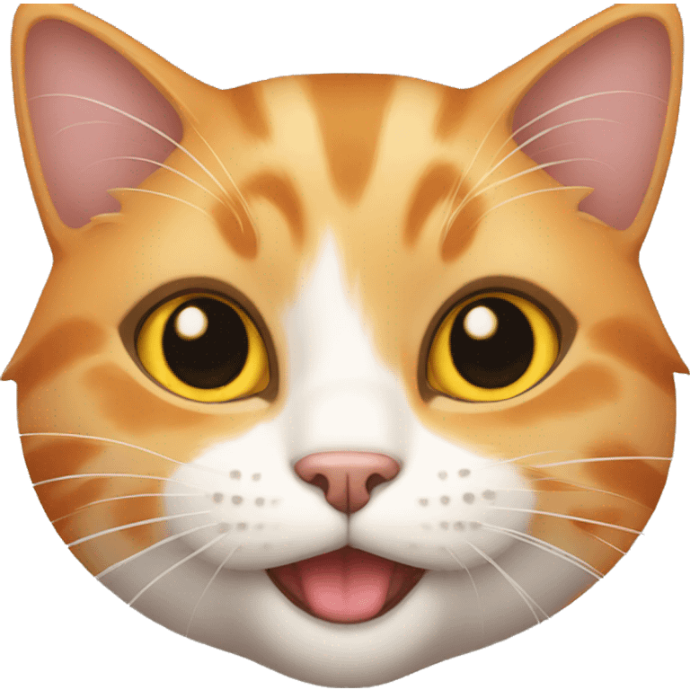 cat meicyn orange emoji