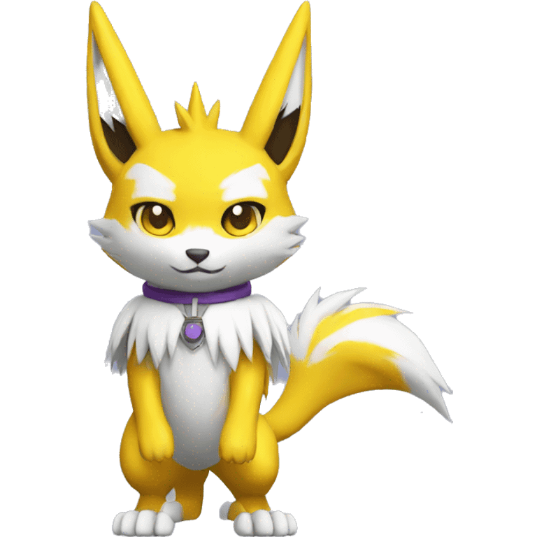 Renamon full body emoji