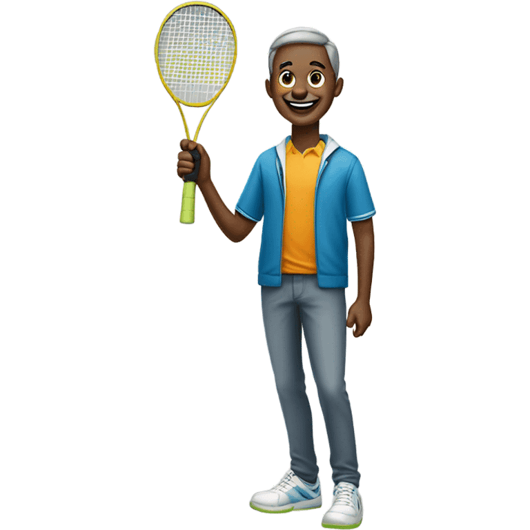 Tall 49 year old man who loves tennis and raising money for a school happy birthday emoji