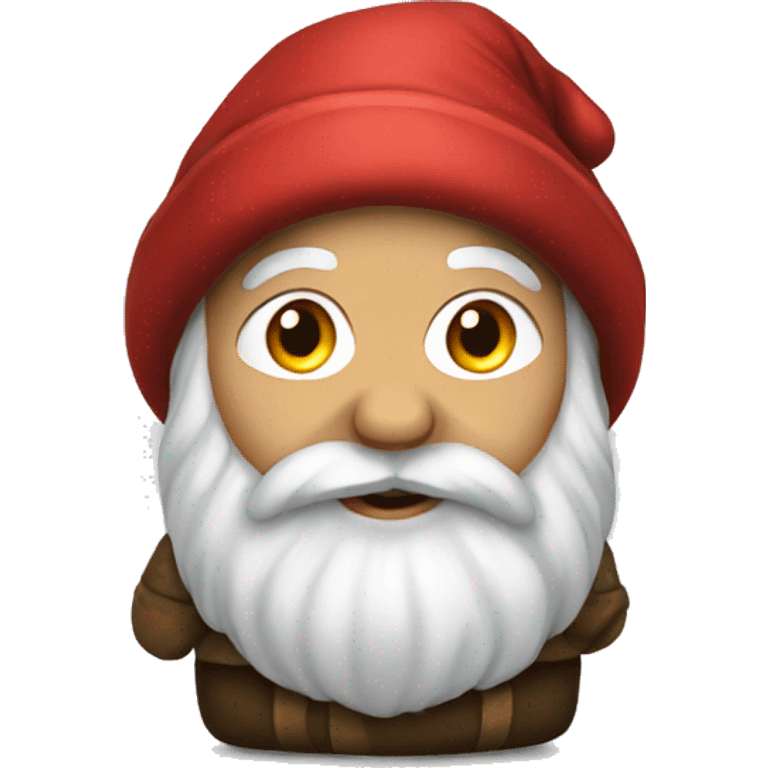 Christmas dwarf emoji