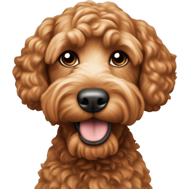 Ginger Cockapoo emoji