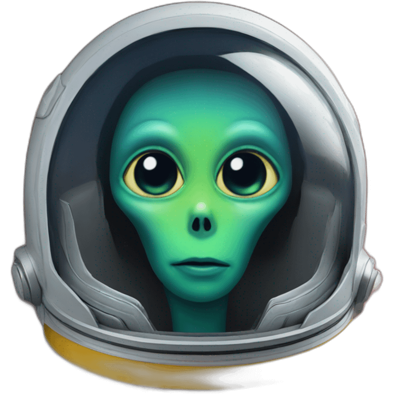 Alien-in-space-helmet emoji