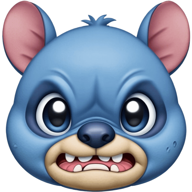 Stitch pas content emoji