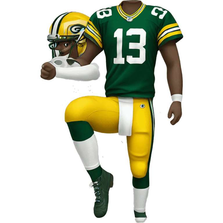 Green Bay packers jersey emoji