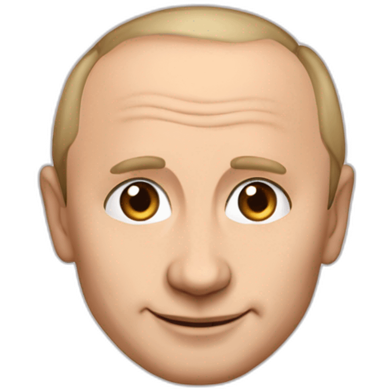 Vladymyr Putin Smiling Face With Heart-Shaped Eyes emoji