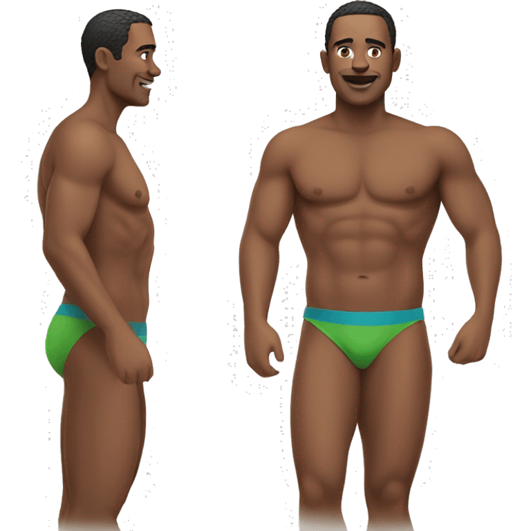 Man in speedo emoji