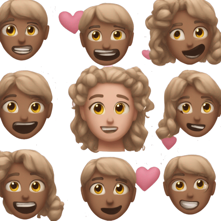 Aesthetic hearts  emoji