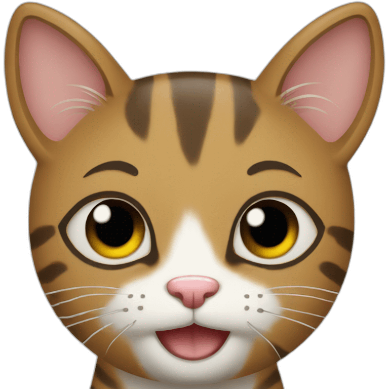 Gatito feliz emoji